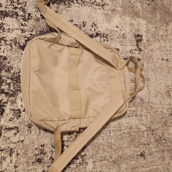 Stylish Cream Backpack - Picture 2 of 3